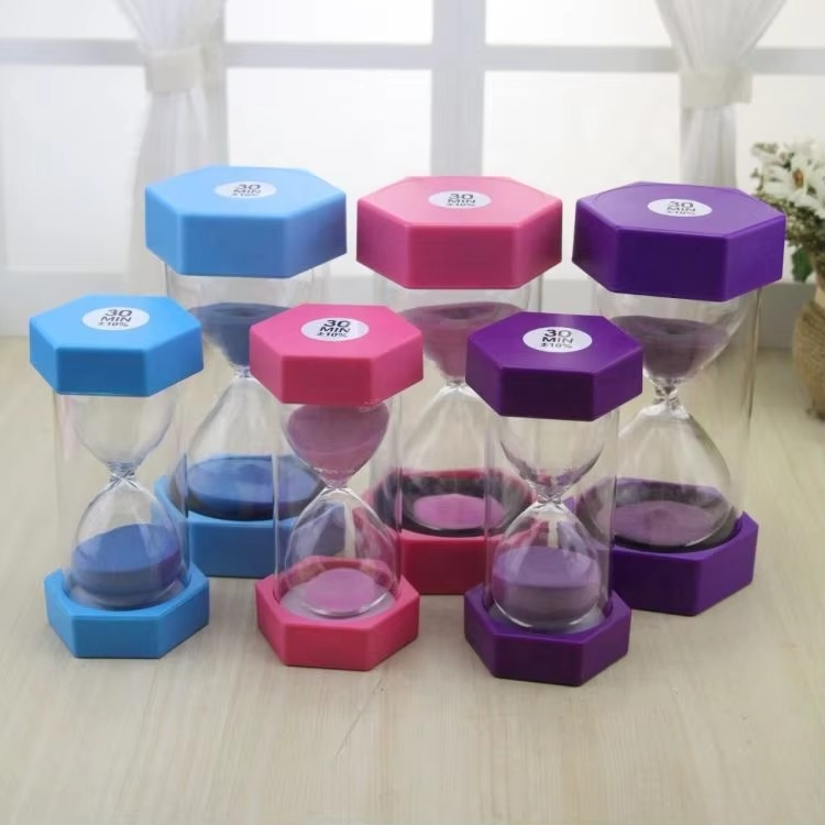 Hexagonal Sandglass Timer – Visual Time Management Tool